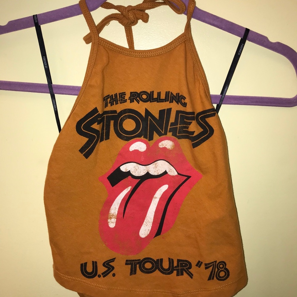 Mustard Rolling Stones tank